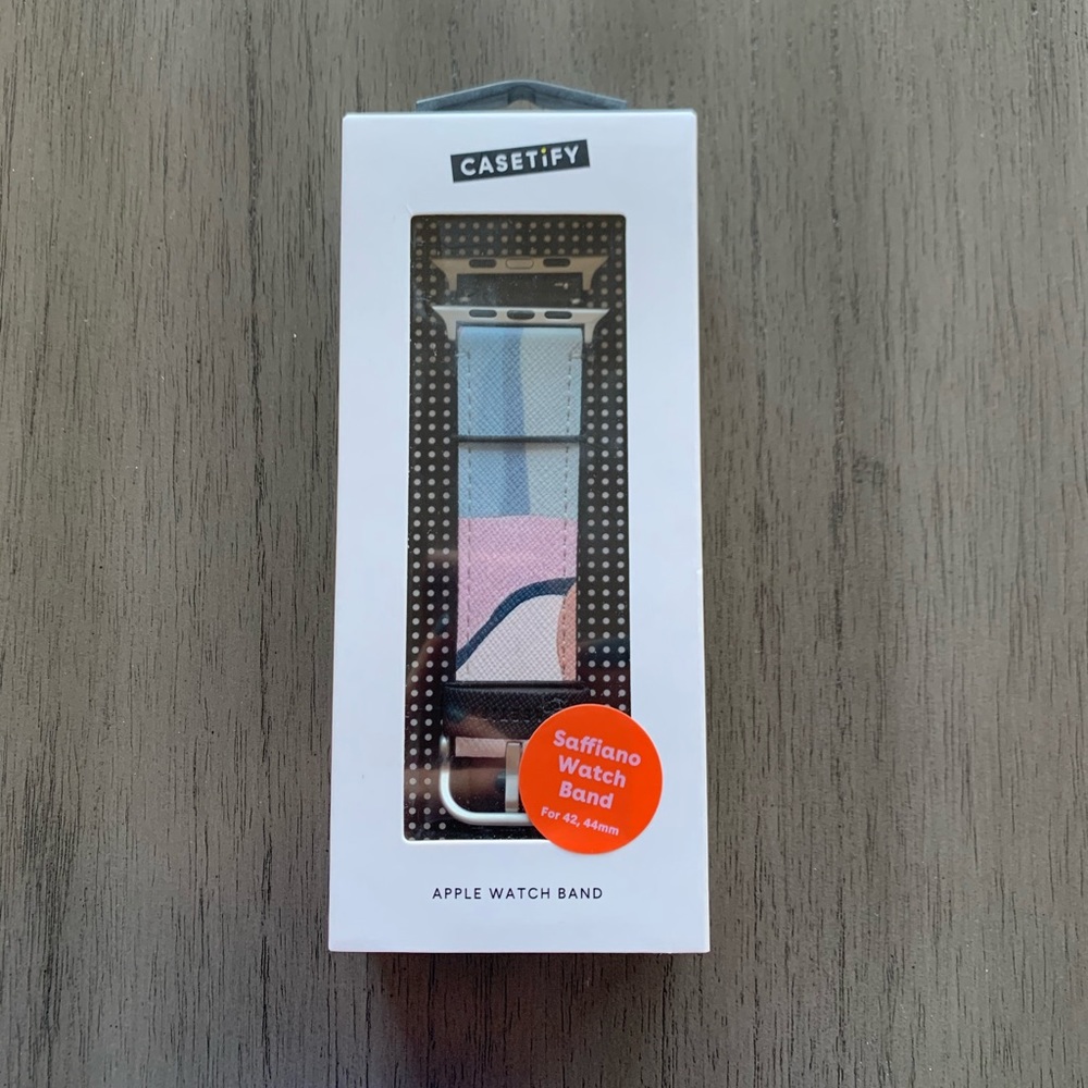 Casetify Saffiano Apple Watch Band